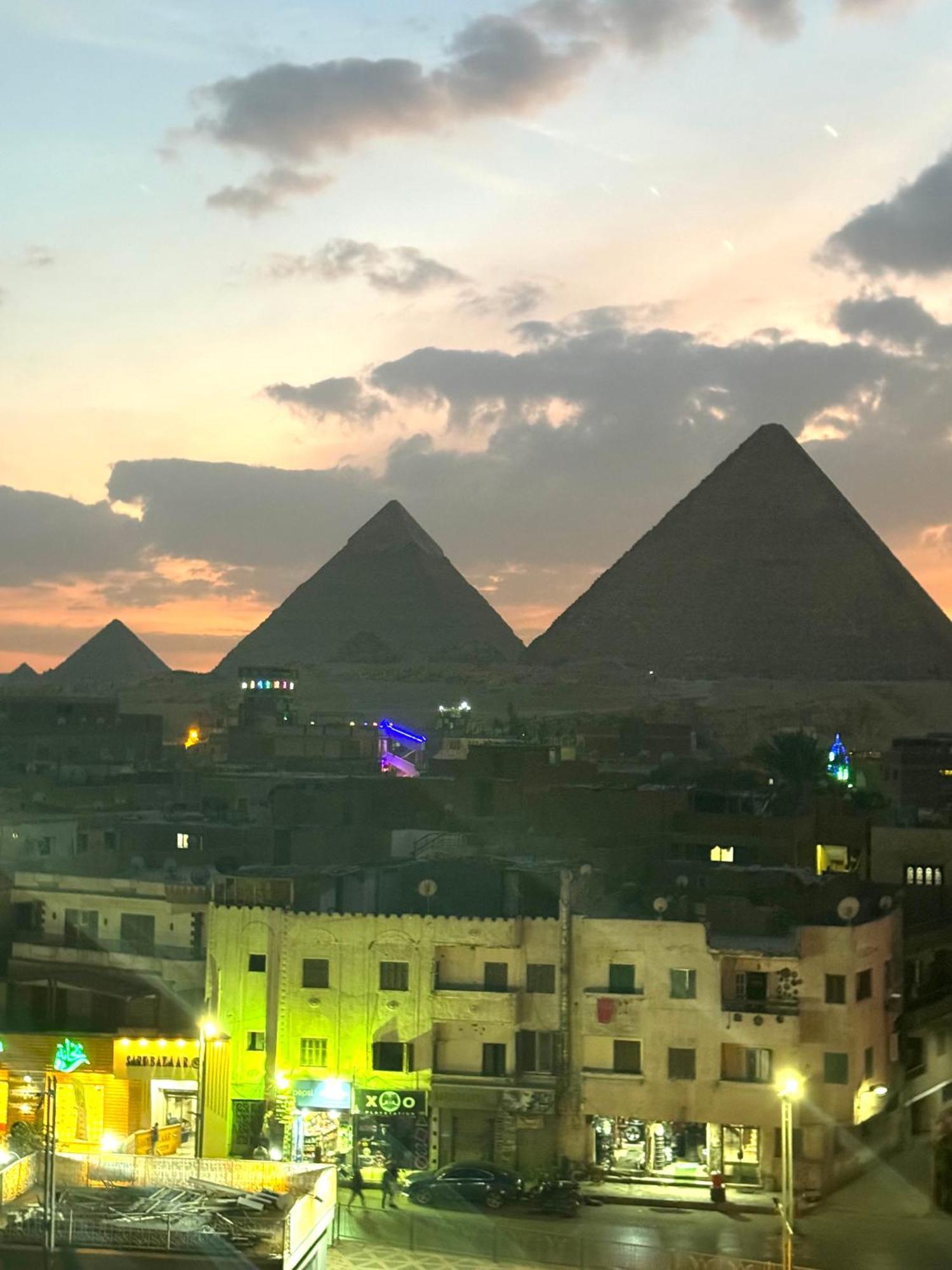 Hotel Mak Pyramids View Kafret el-Gabal Exterior foto