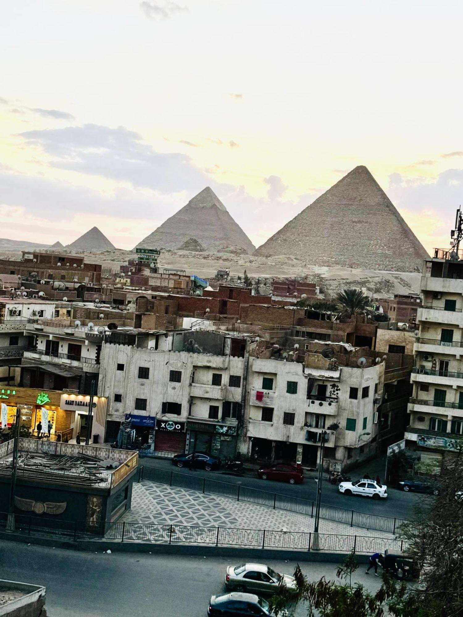 Hotel Mak Pyramids View Kafret el-Gabal Exterior foto