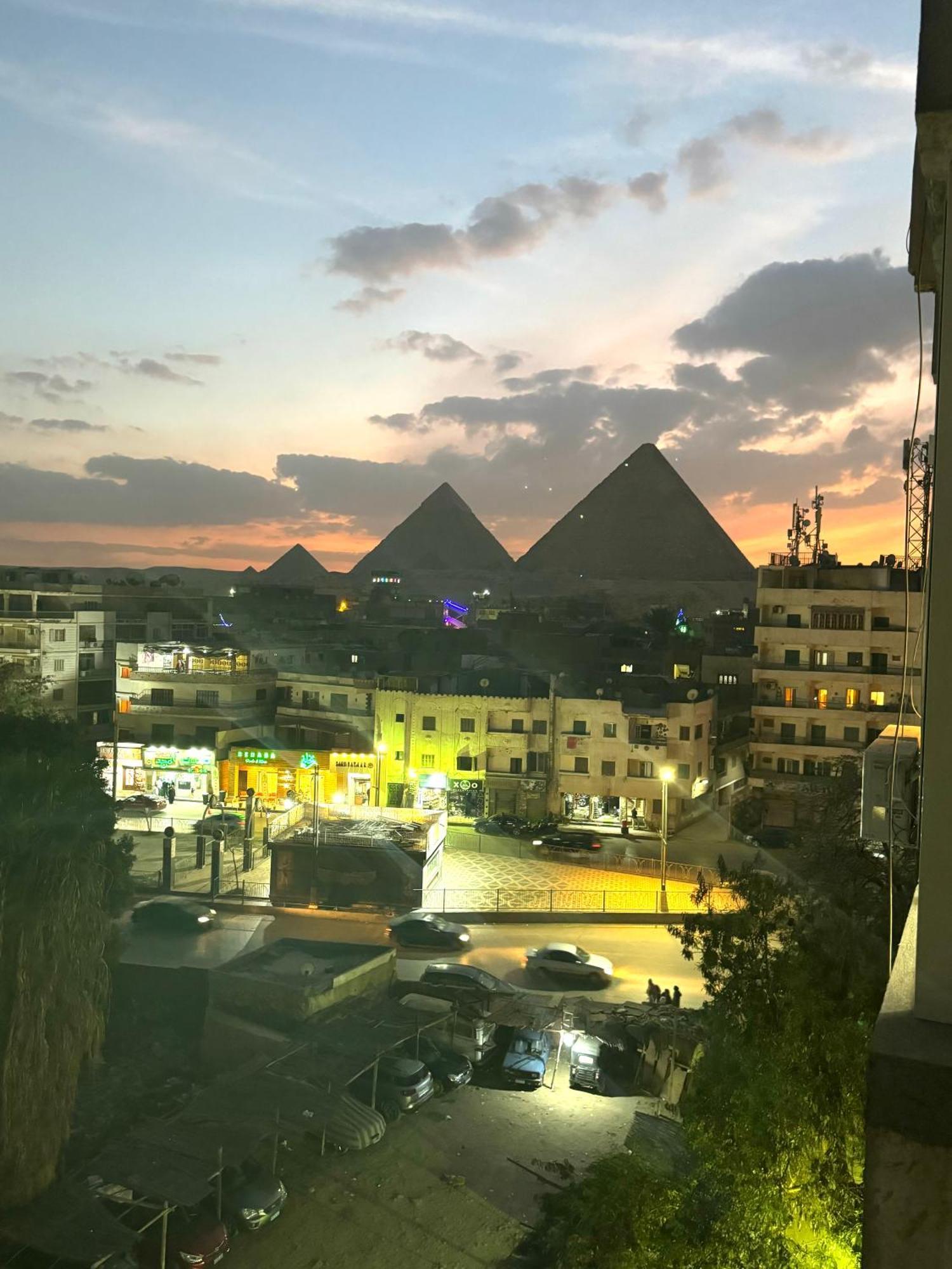 Hotel Mak Pyramids View Kafret el-Gabal Exterior foto