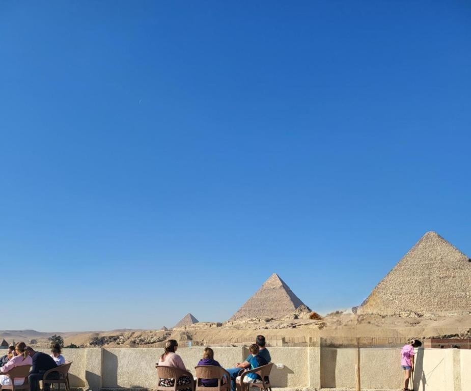 Hotel Mak Pyramids View Kafret el-Gabal Exterior foto