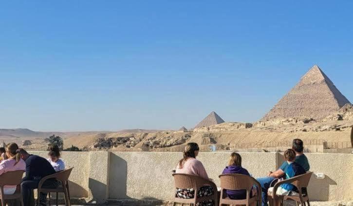 Hotel Mak Pyramids View Kafret el-Gabal Exterior foto